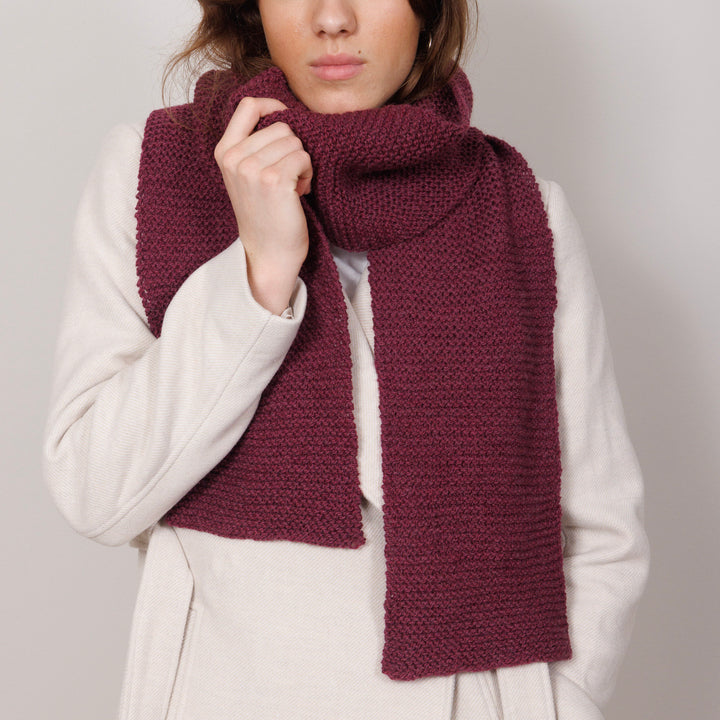 Garter Stitch Scarf Kit