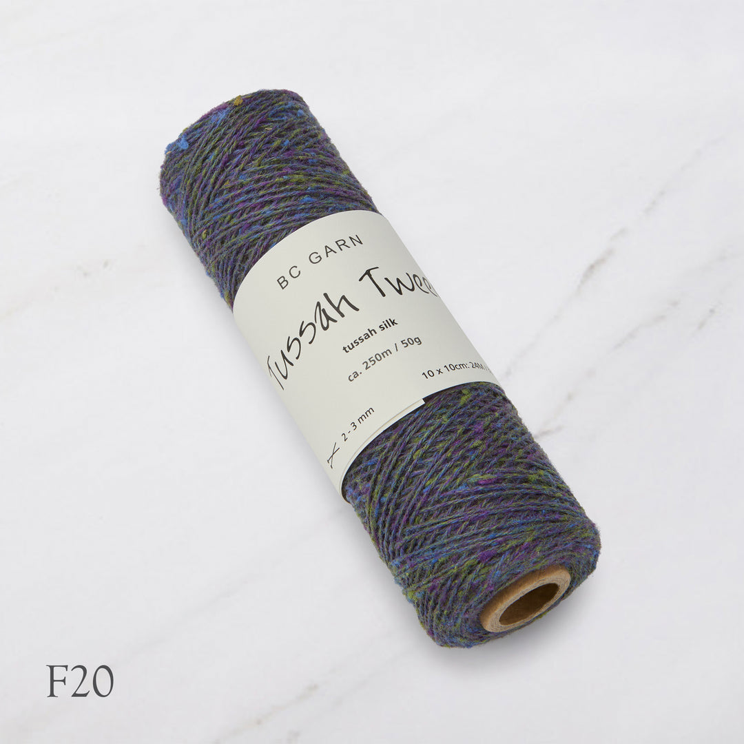 Tussah Tweed (100% silk)