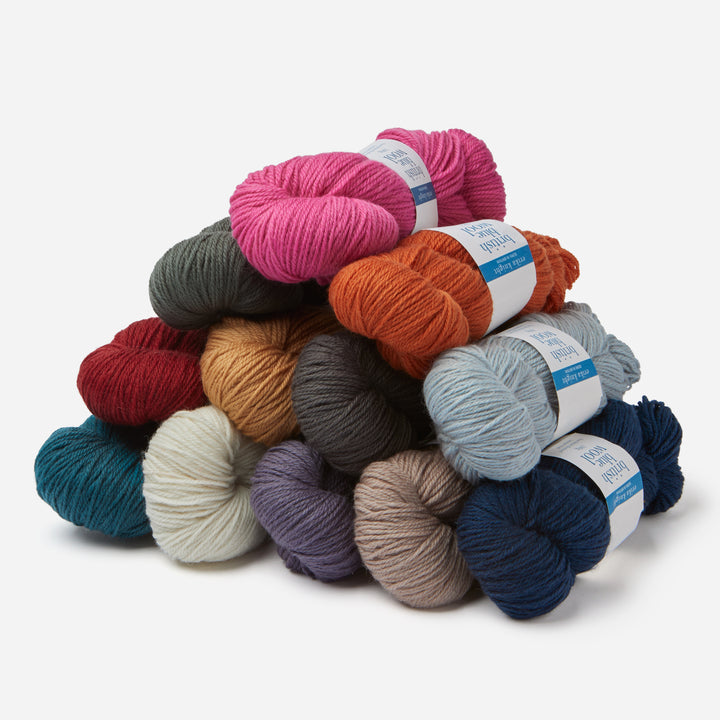 British Blue 100 (100% wool)