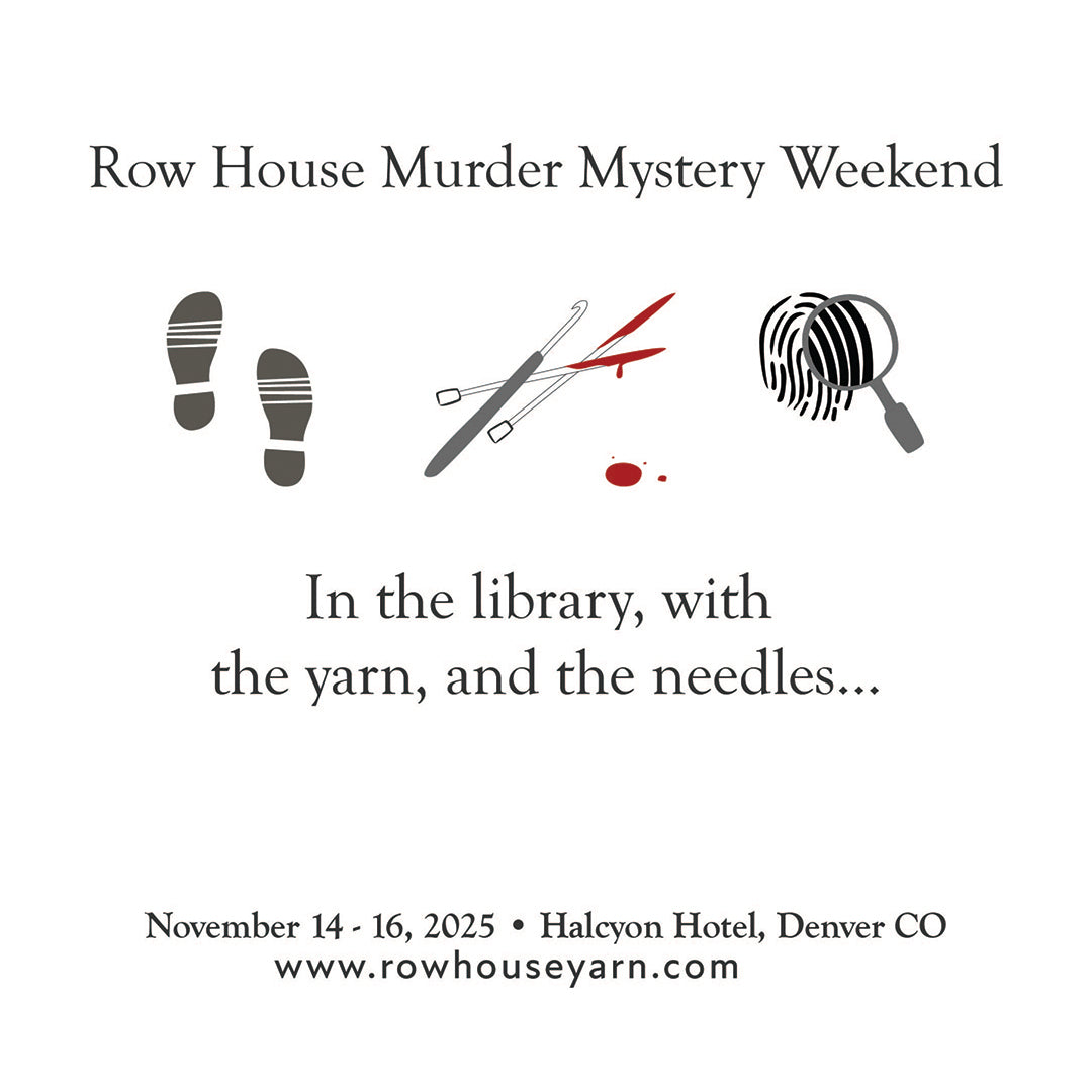 Knitting Detective Package Denver CO Row House Yarn