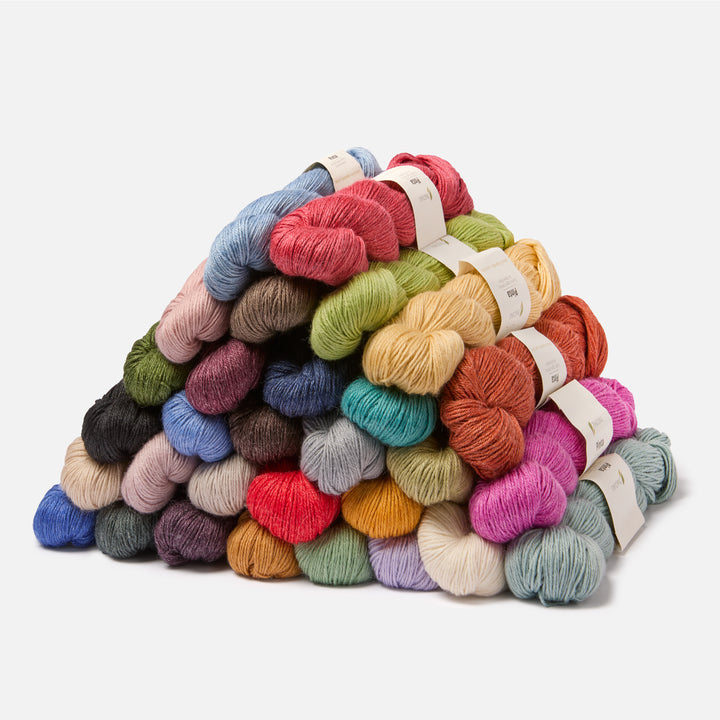 Pinta (60% wool, 20% silk, 20% ramie)