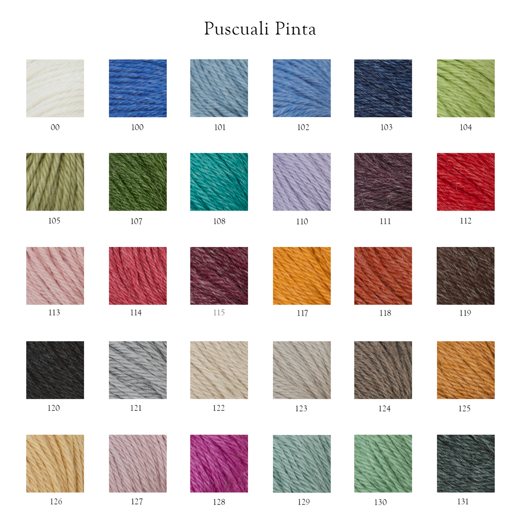 Pinta (60% wool, 20% silk, 20% ramie)