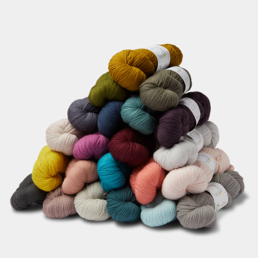 O-Wash Fingering (100% wool)