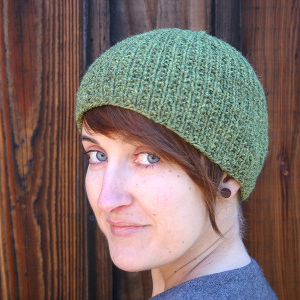 Seeded Rib Hat (Kira K Designs) - Easy Knitting Design – Row House