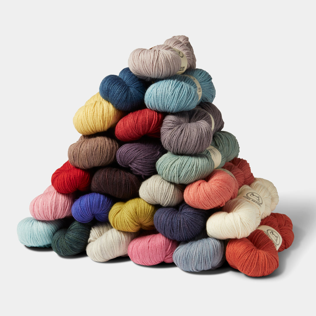 Luminous DK (85% wool, 15% silk)