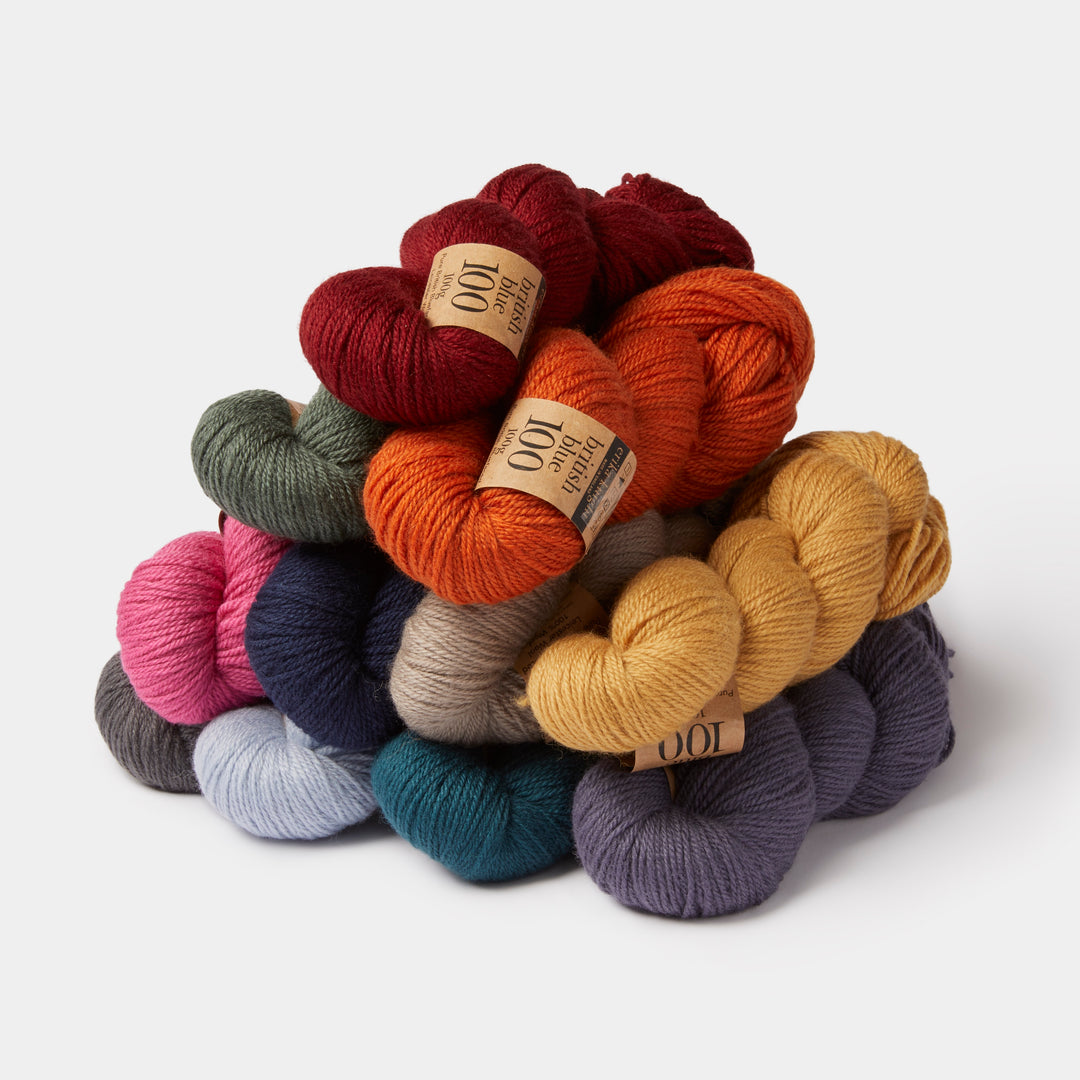 New Colors of Erika Knight British Blue 100!