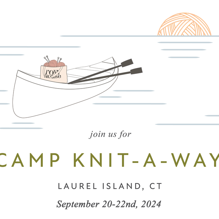 Join us for Camp Knit-a-way with Romi Hill in September!