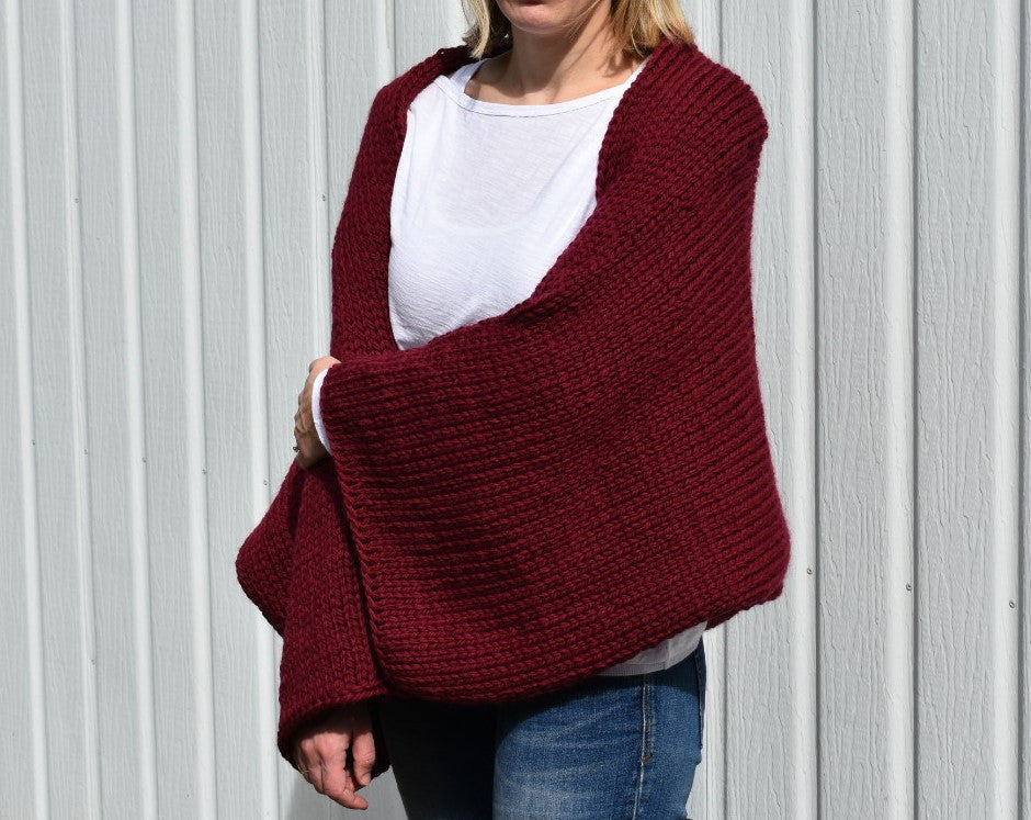 Simple Shrug - A New Beginner Tutorial Pattern