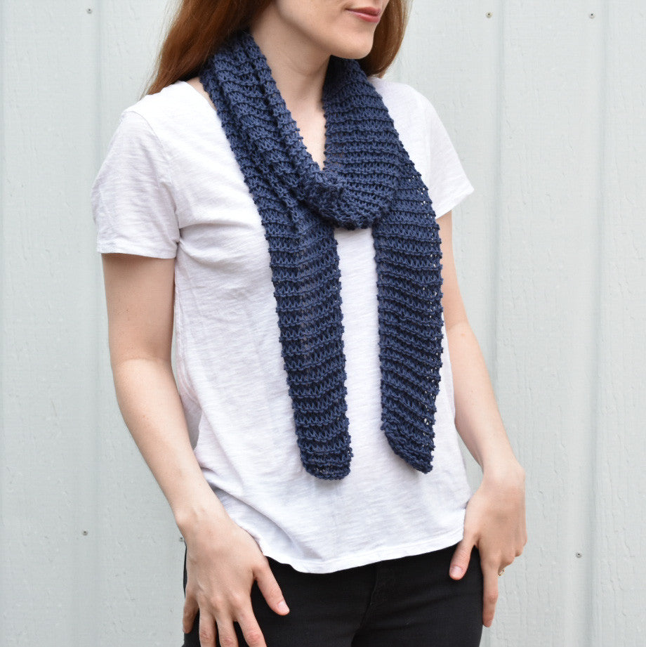 Summer Knitting - Our Easy Breezy Scarf