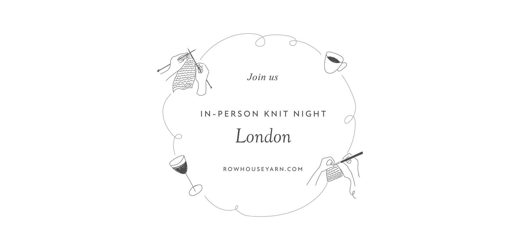 Join us for a Knit (or Crochet) Night in London on October 17th!
