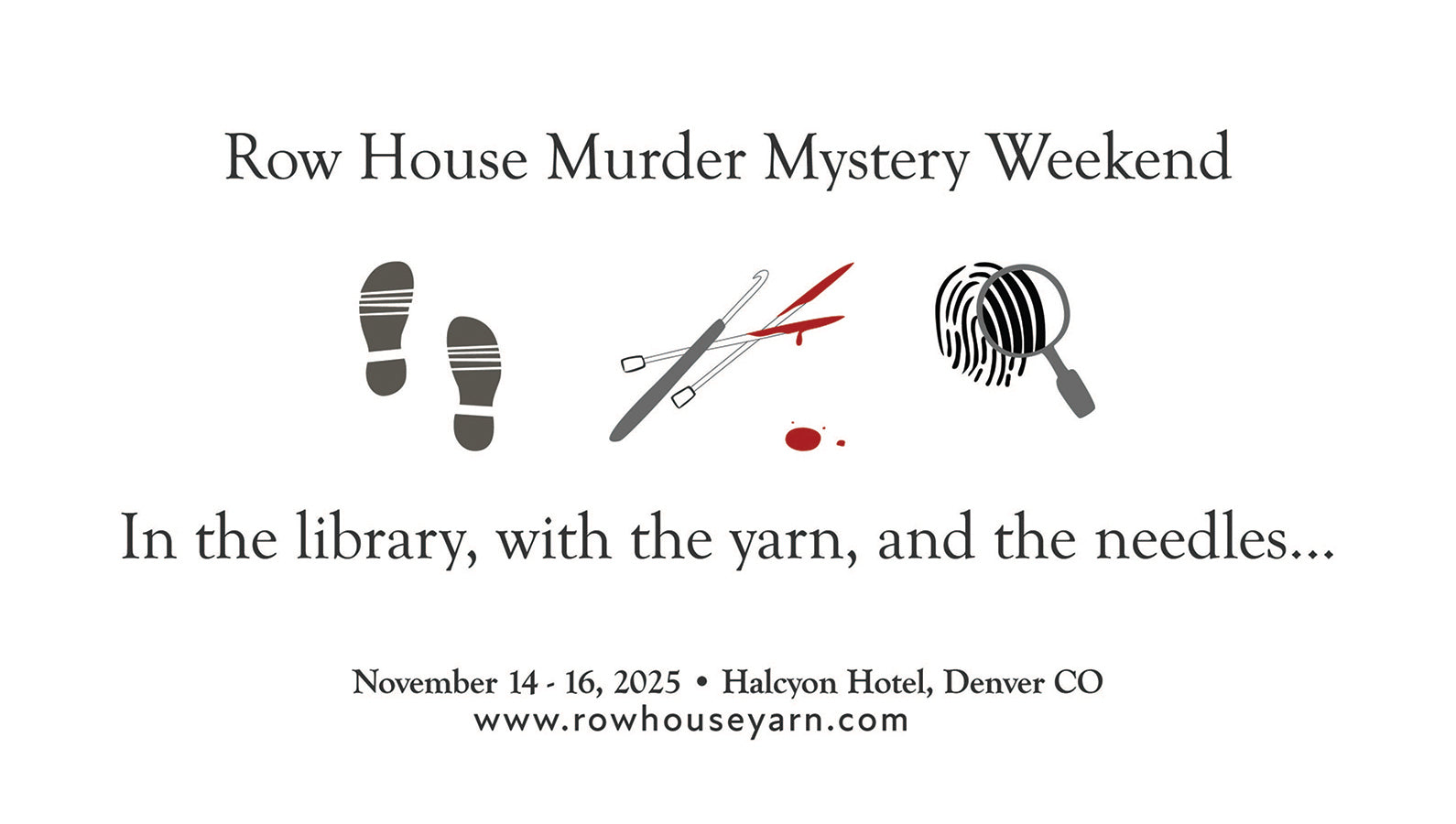 Murder Mystery Weekend - Denver CO - November 14th to 16th, 2025