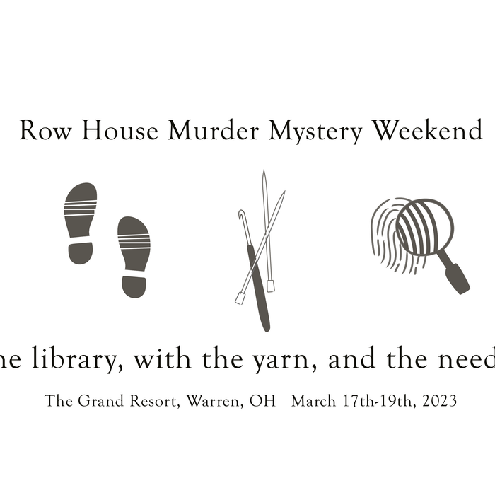 Join Us for A Knitting Murder Mystery Weekend Event in Ohio from March 17th to 19th