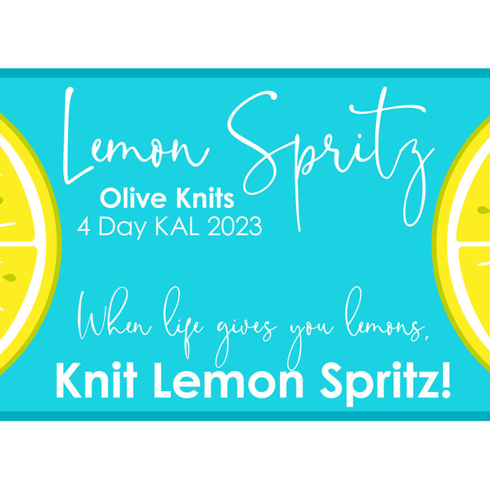 Knit the Lemon Spritz Tee with Olive Knits