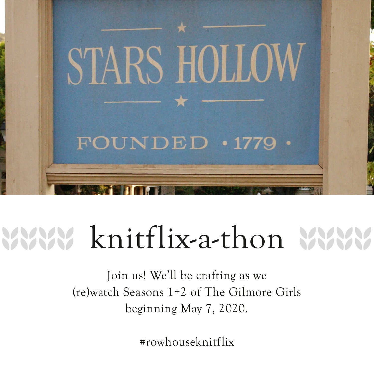 Giveaway Closed & Winner Announced! - Join Us for our Knitflix-A-Thon: Gilmore Girls -