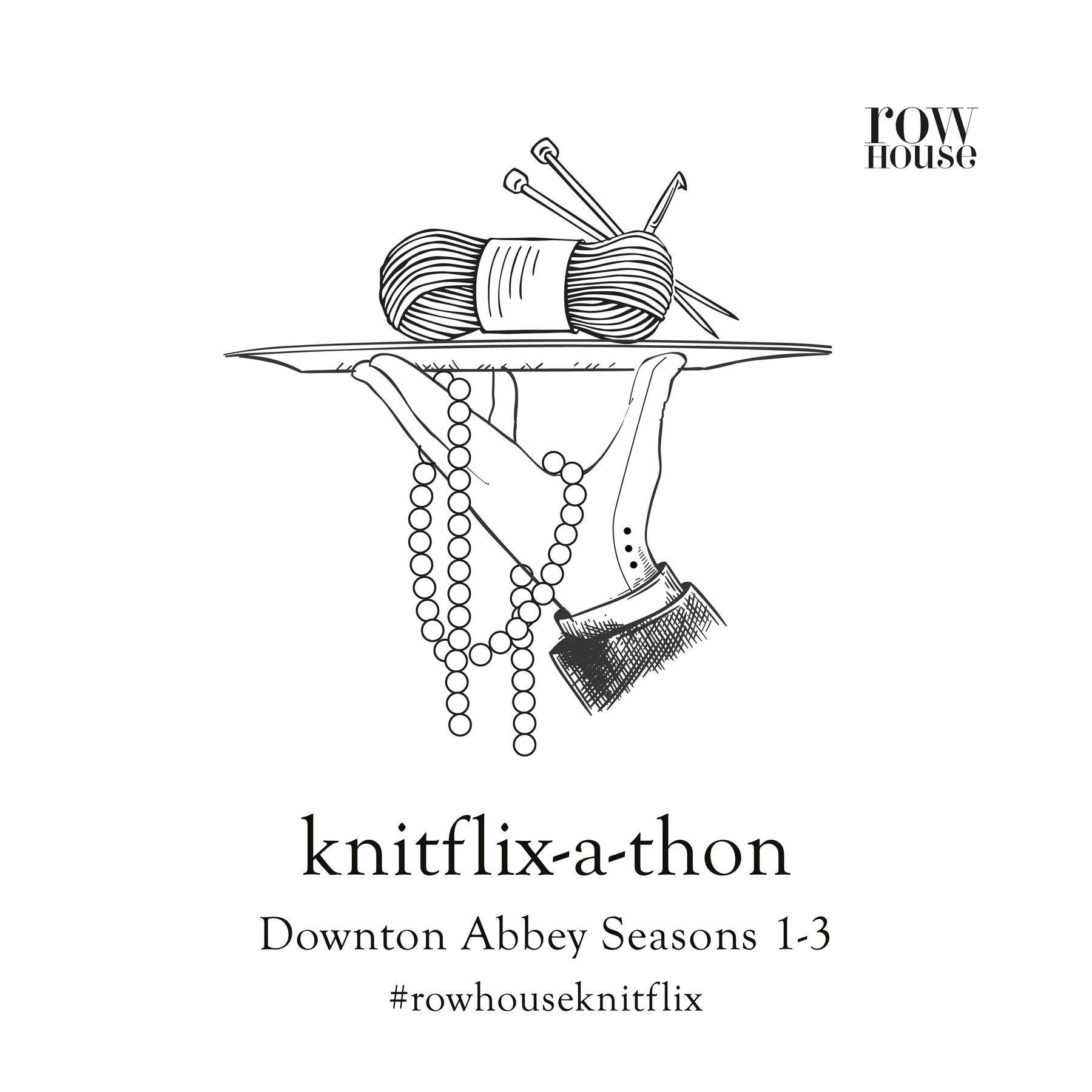 Our Next Knitflix-a-thon: Downton Abbey (Seasons 1 - 3)