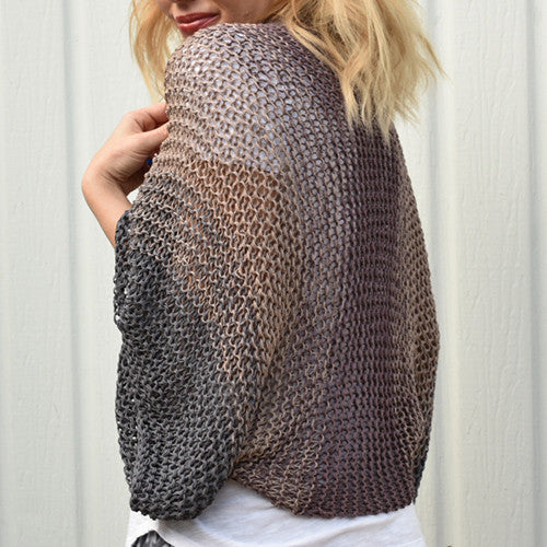 Just in Time for Warmer Weather - The Summer Sunset Shrug