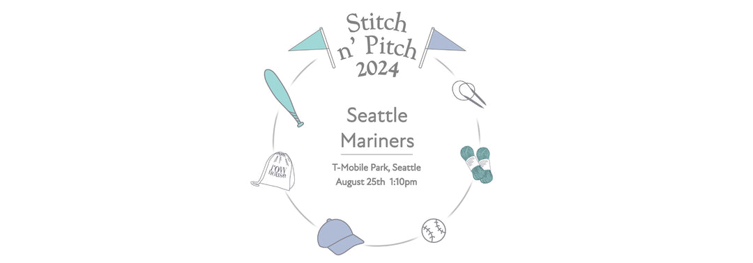 Stitch n' Pitch Game in Seattle on August 25th