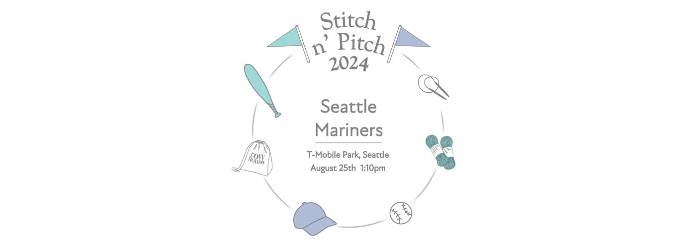 Stitch n' Pitch Game in Seattle on August 25th