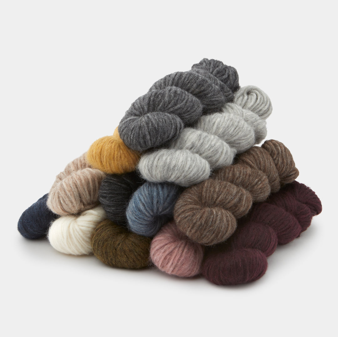 Blue Sky Fibers' Techno - So soft and lightweight, but a bulky weight yarn!