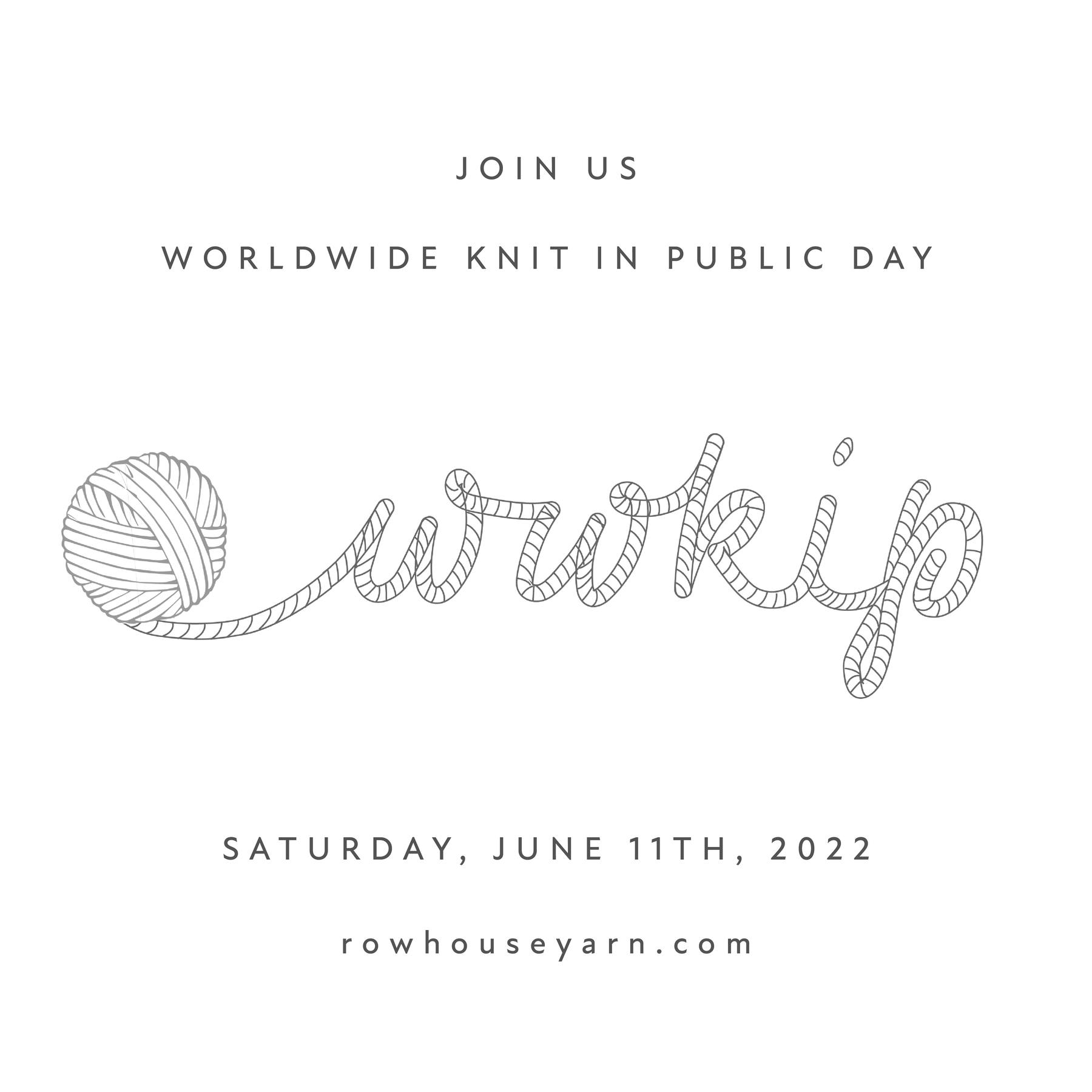 Worldwide Knit in Public Day 2022 - Join us in Seattle on June 11th!