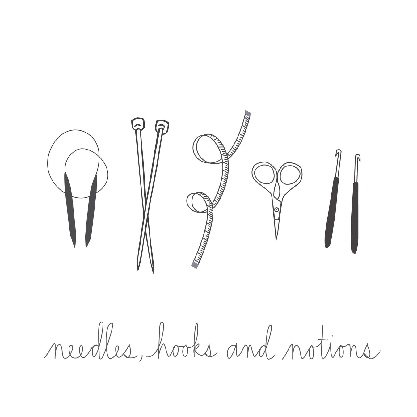 Needles, Hooks & Notions