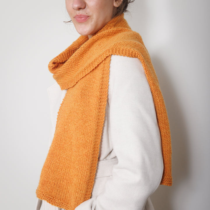 Stockinette Stitch Scarf Free Pattern