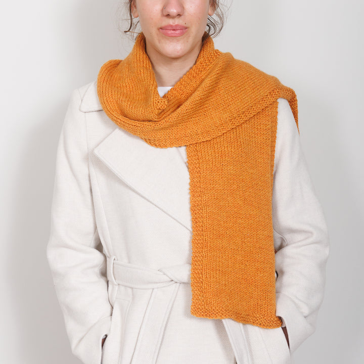 Stockinette Stitch Scarf Free Pattern
