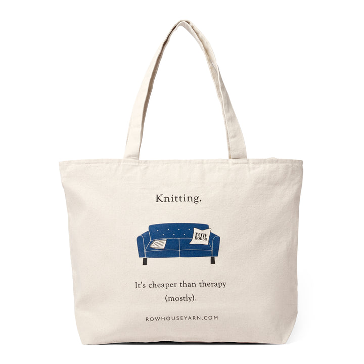 "Cheaper than therapy" Tote Bag