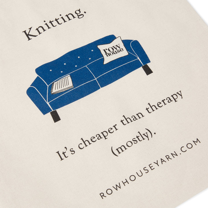 "Cheaper than therapy" Tote Bag