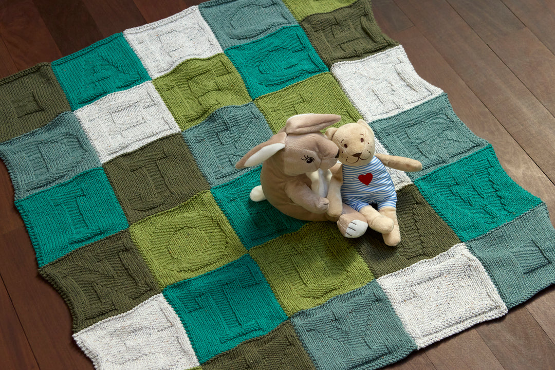 Alphabet Baby Blanket