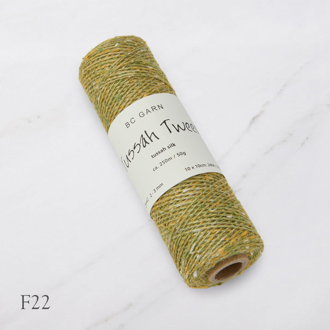 Tussah Tweed (100% silk)