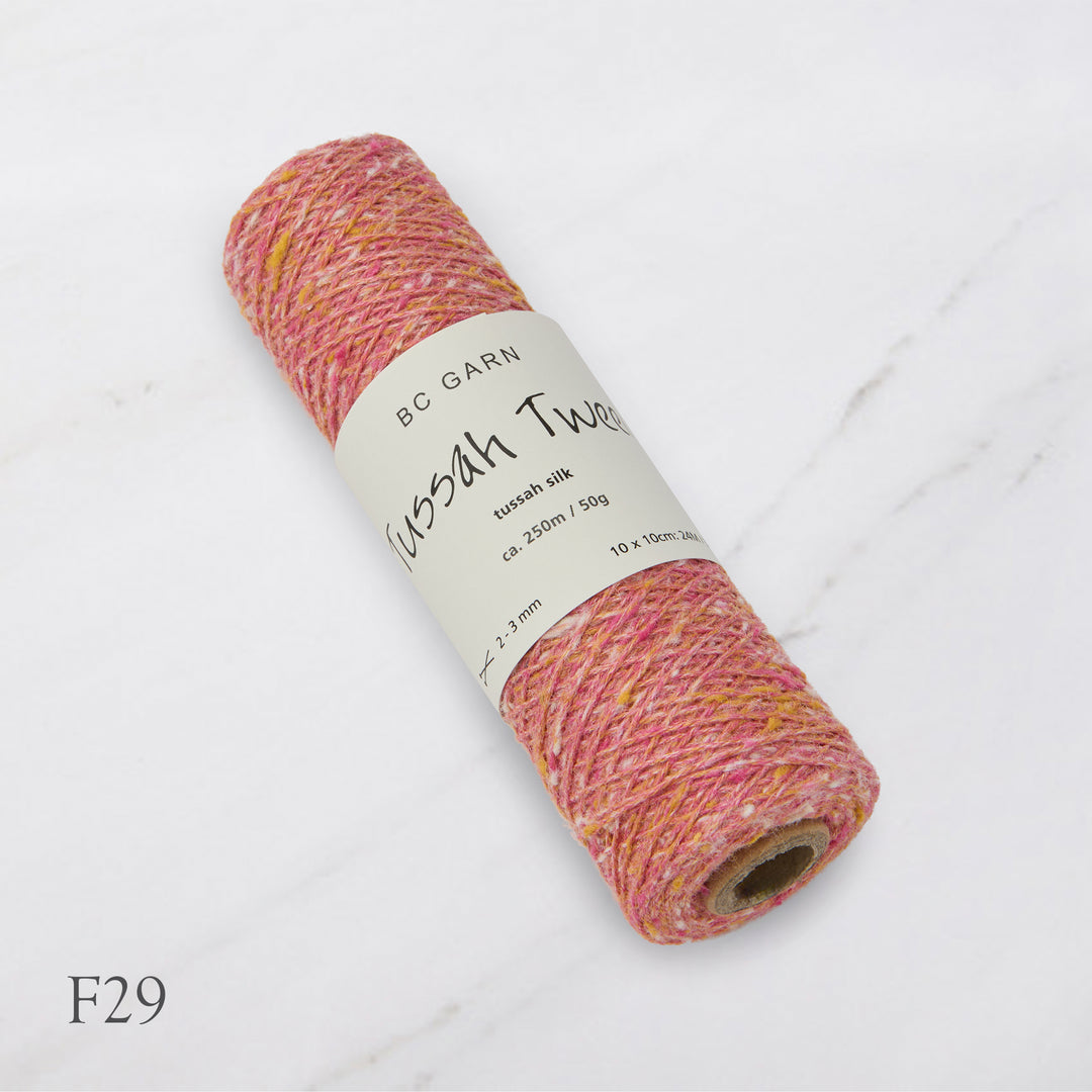 Tussah Tweed (100% silk)