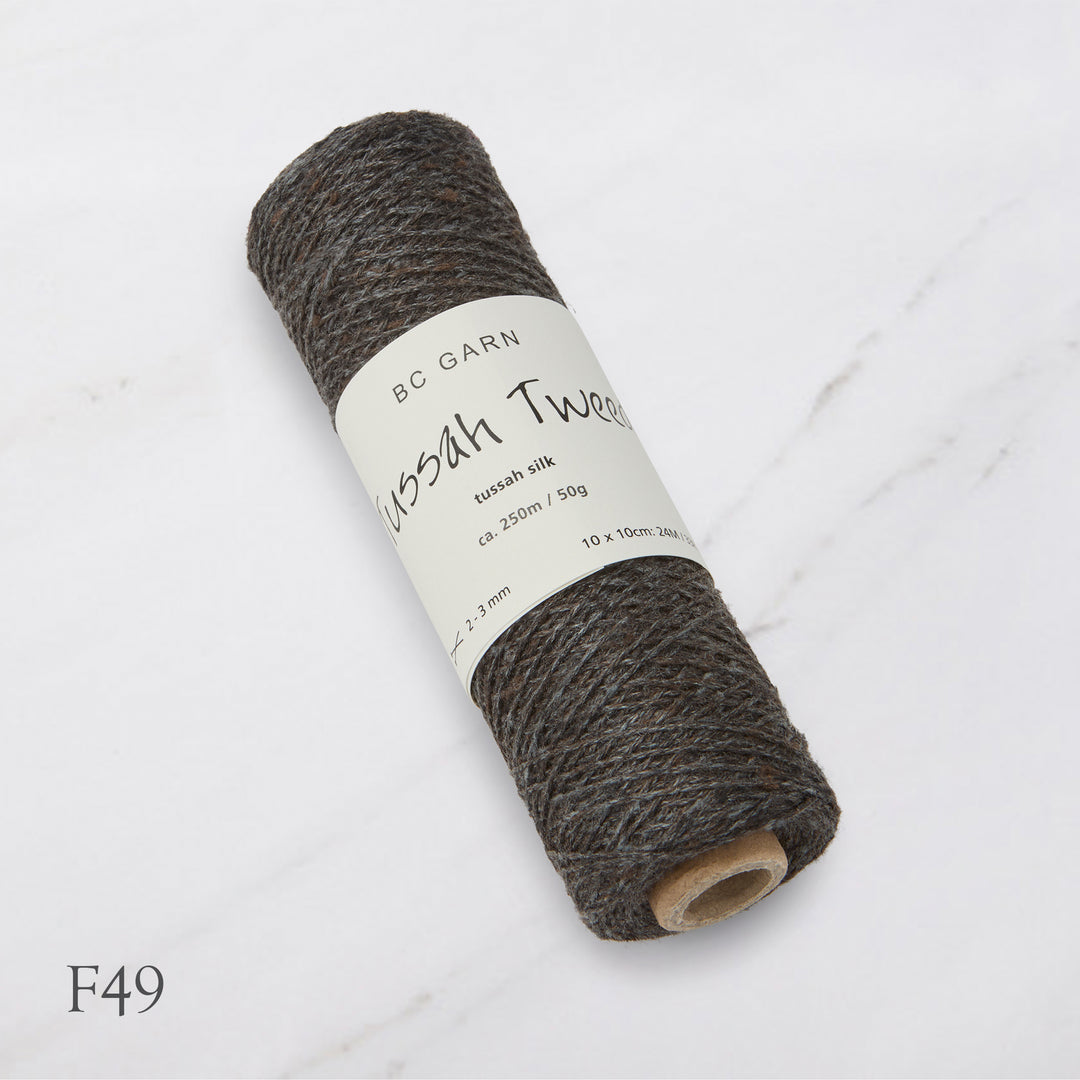 Tussah Tweed (100% silk)