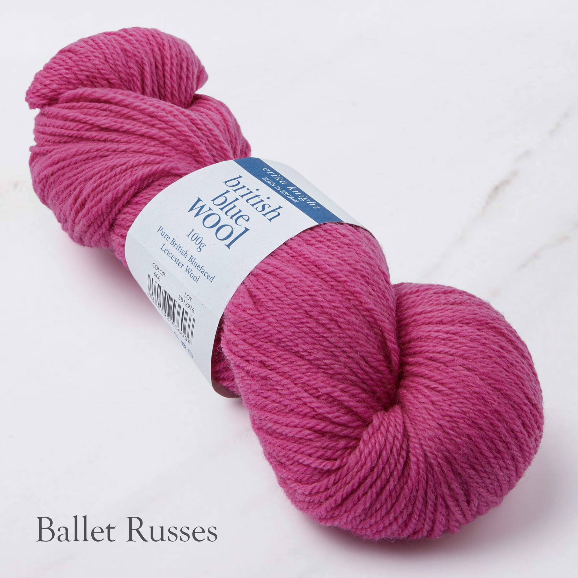 British Blue 100 (100% wool) from Erika Knight – Row House Yarn