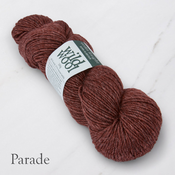 Wild Wool (85% wool, 15% viscose/nettle)