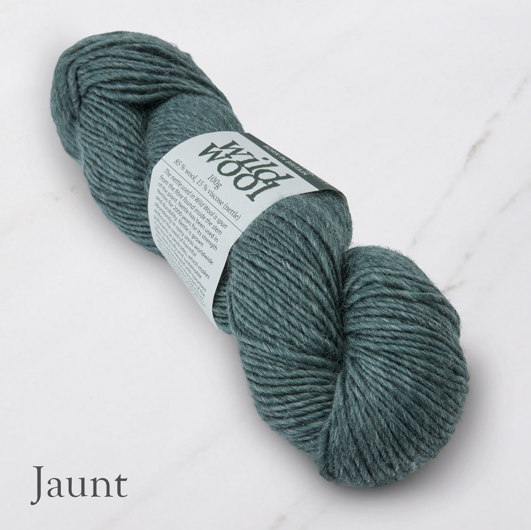 Wild Wool (85% wool, 15% viscose/nettle)