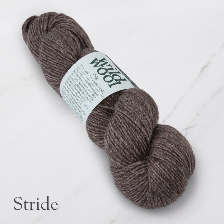 Wild Wool (85% wool, 15% viscose/nettle)
