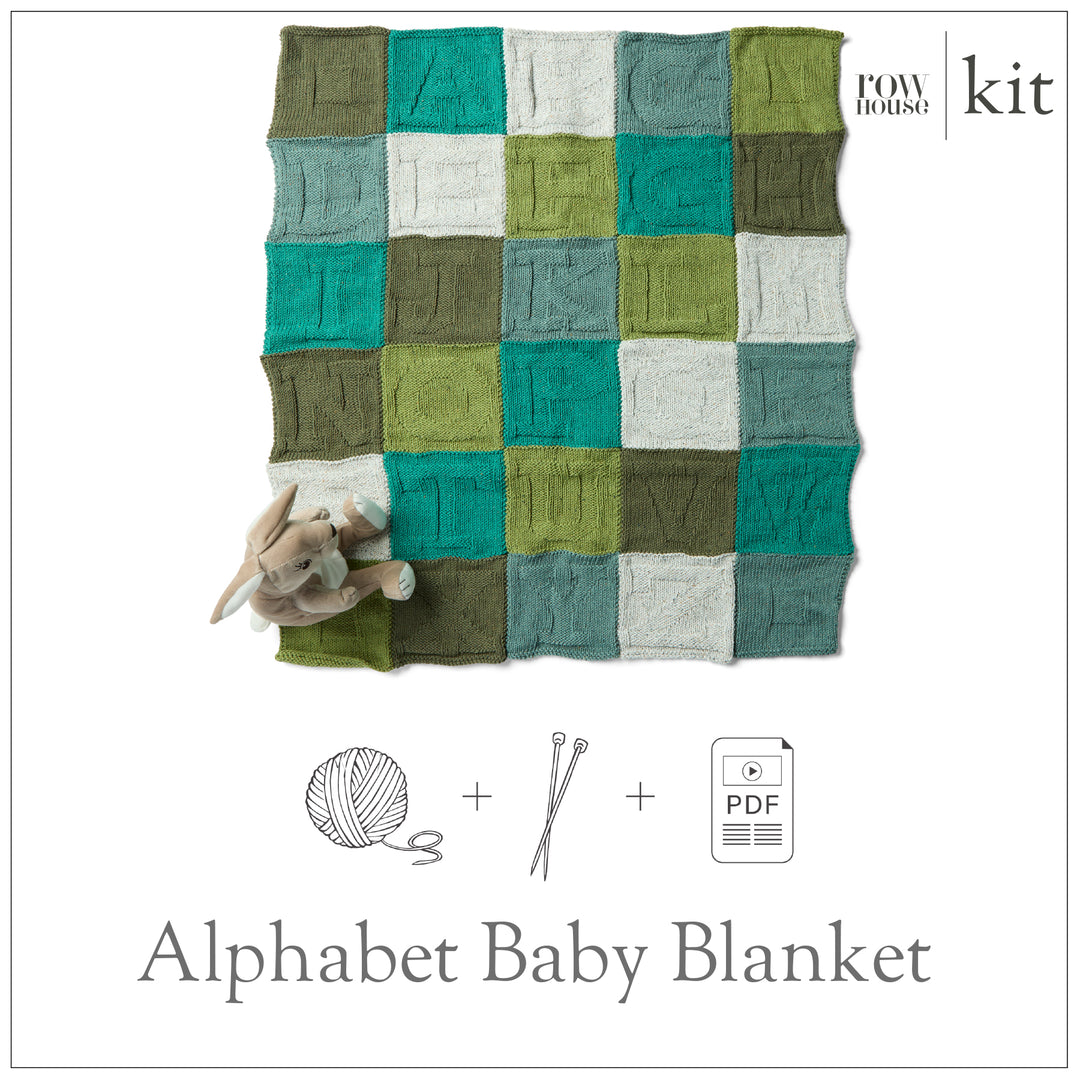 Alphabet Baby Blanket Kit