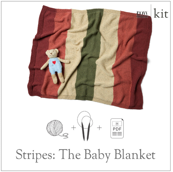 Stripes: The Baby Blanket Kit