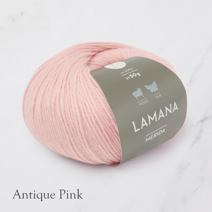 Merida (50% wool, 25% silk, 25% polyamide)