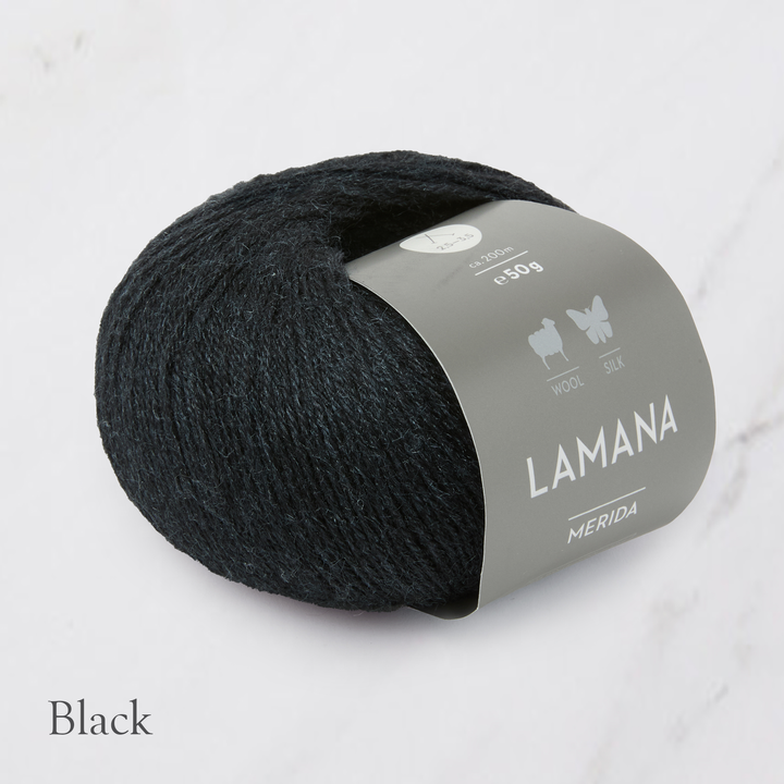 Merida (50% wool, 25% silk, 25% polyamide)