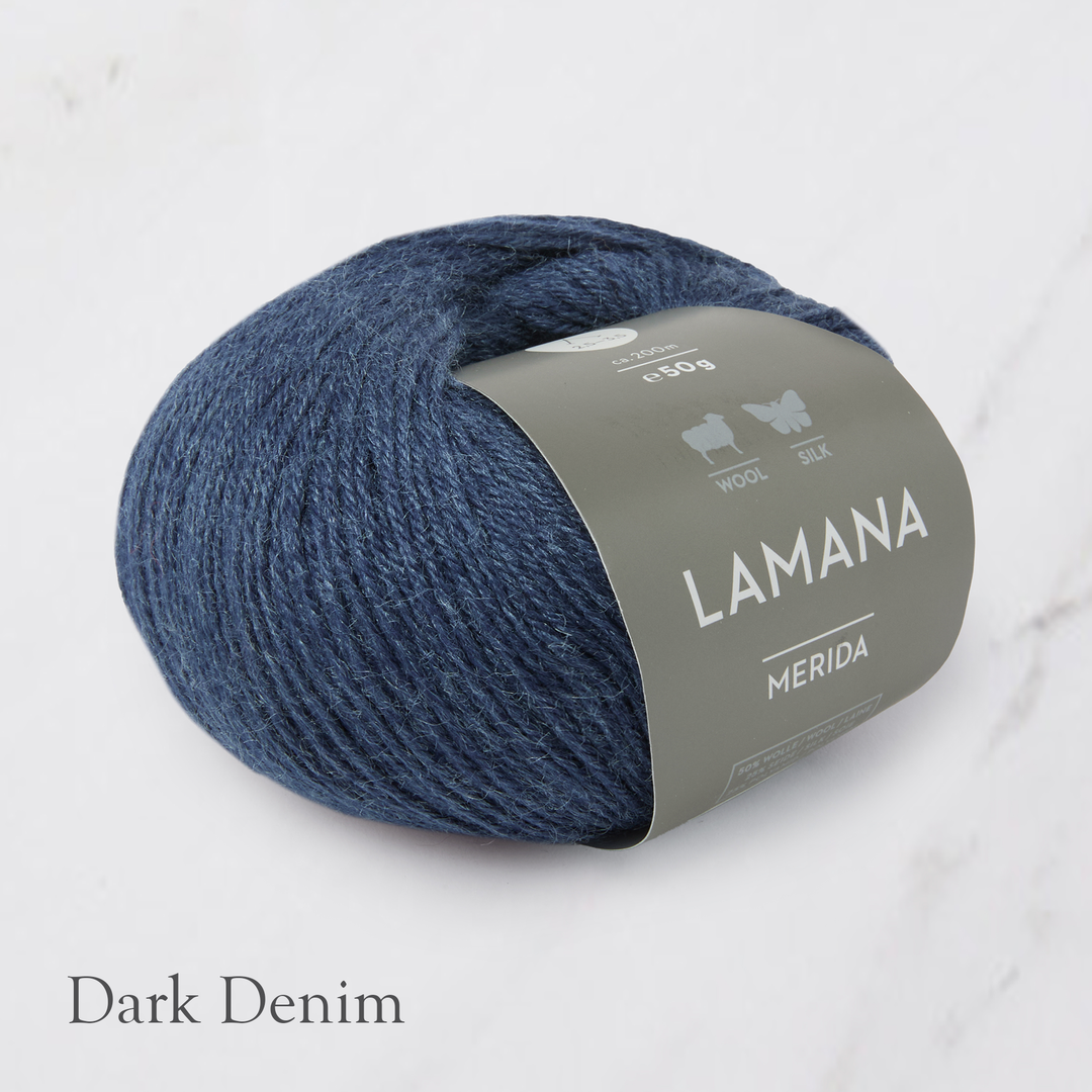 Merida (50% wool, 25% silk, 25% polyamide)