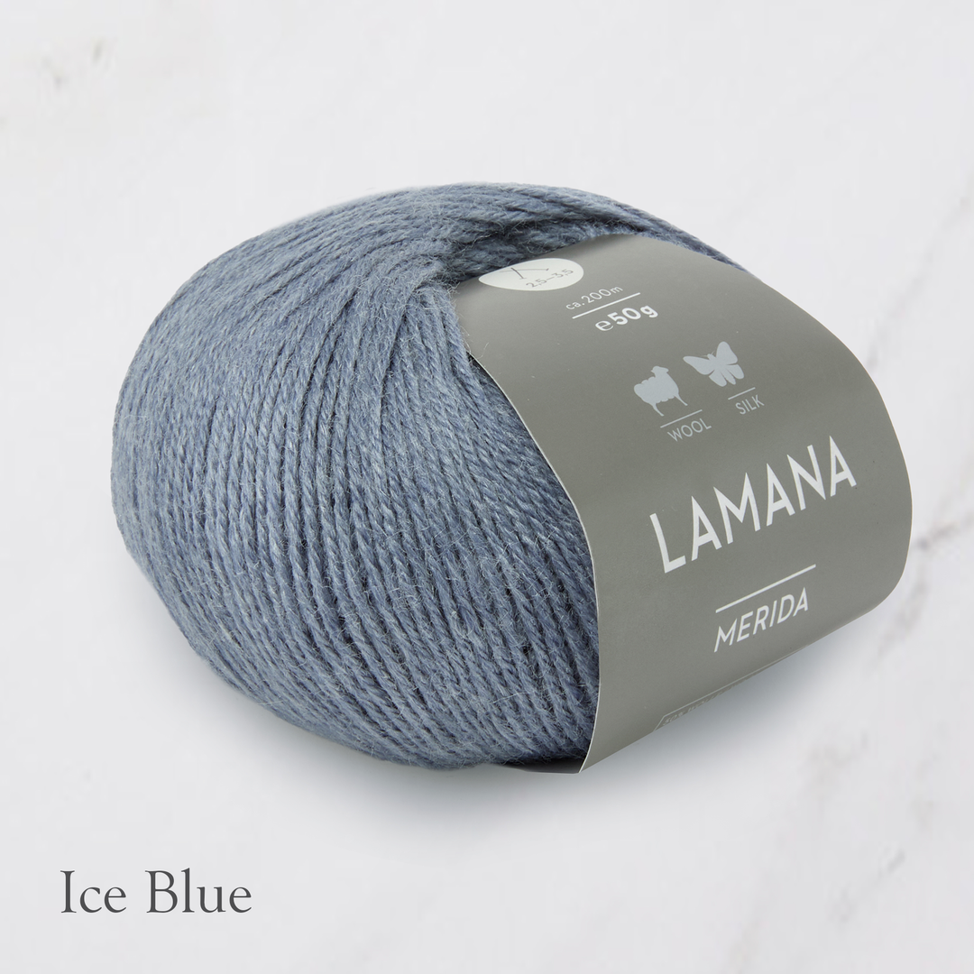 Merida (50% wool, 25% silk, 25% polyamide)