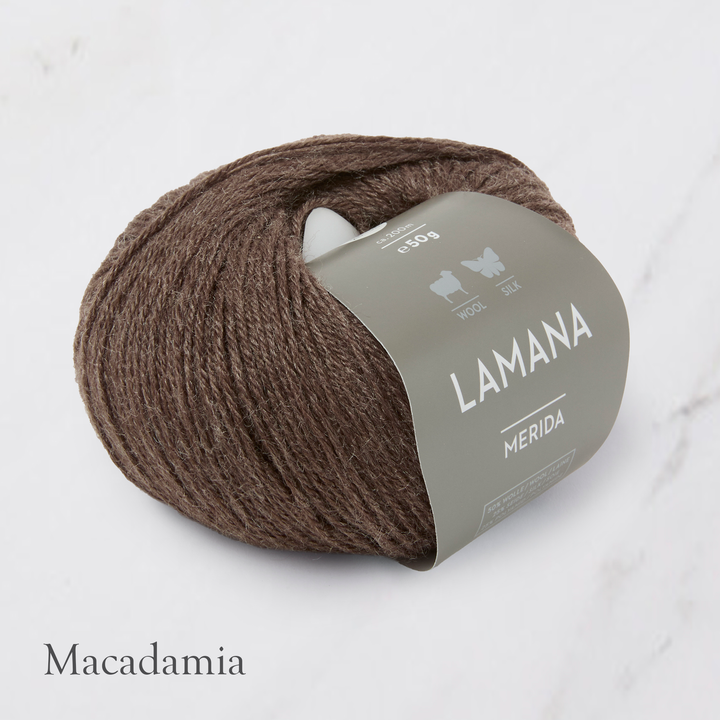 Merida (50% wool, 25% silk, 25% polyamide)