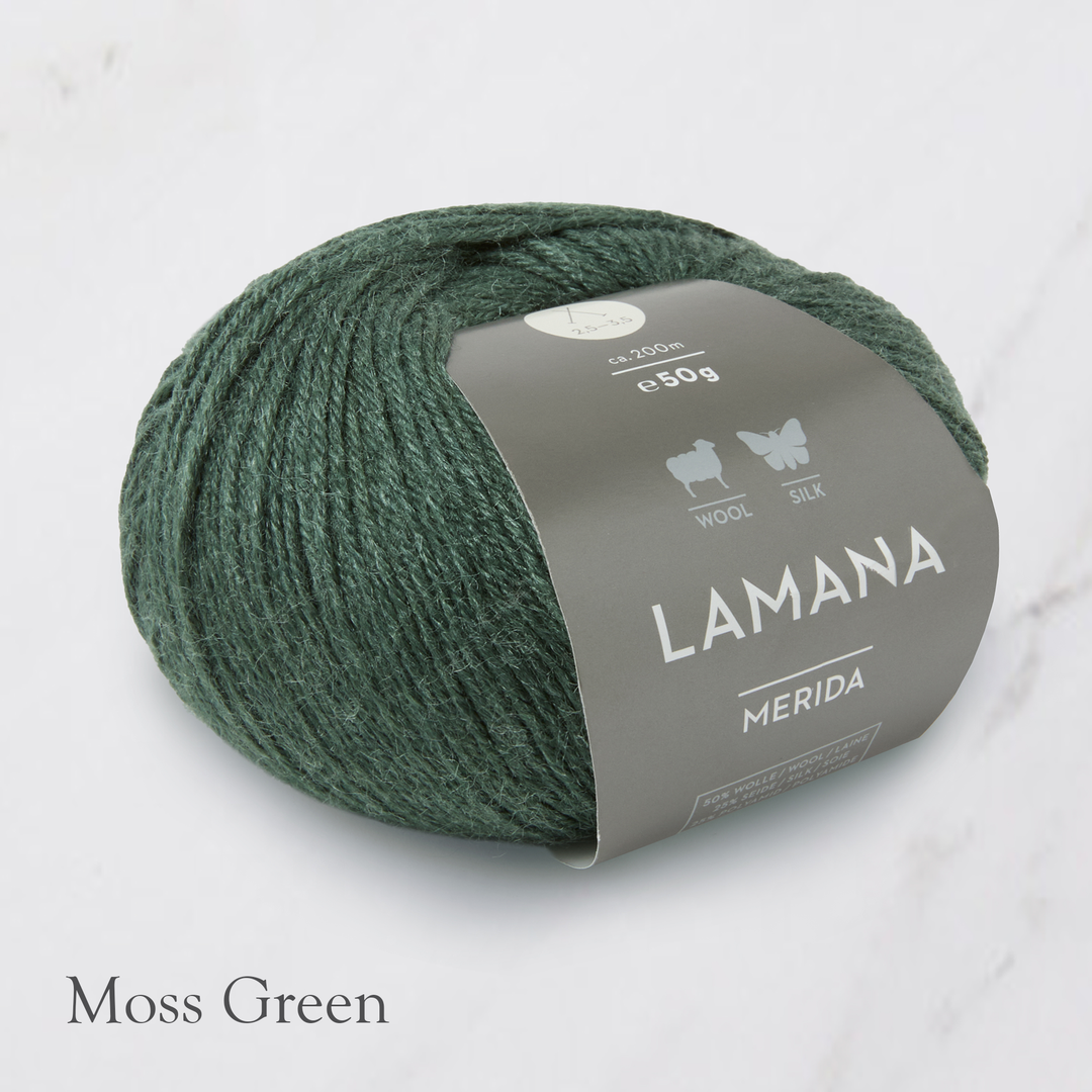 Merida (50% wool, 25% silk, 25% polyamide)