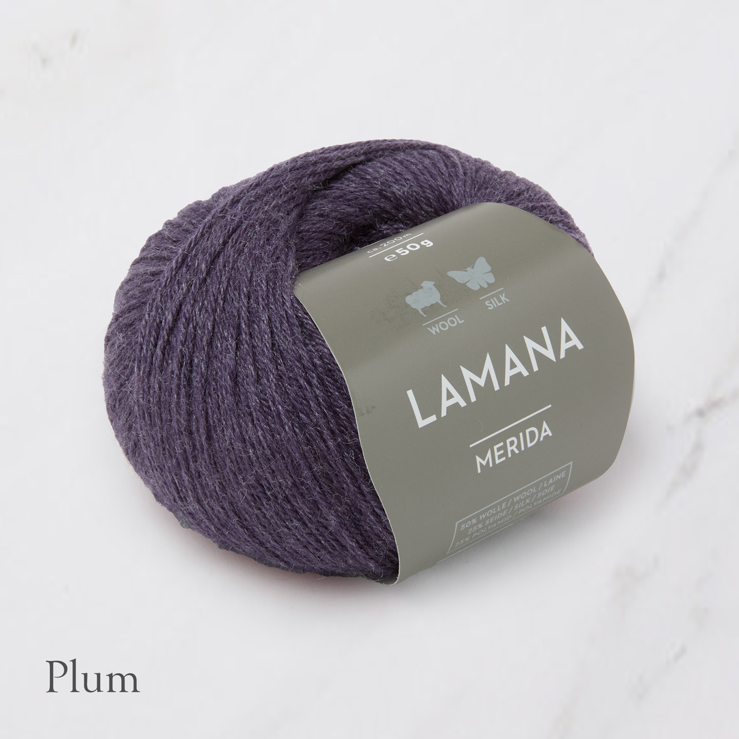 Merida (50% wool, 25% silk, 25% polyamide)