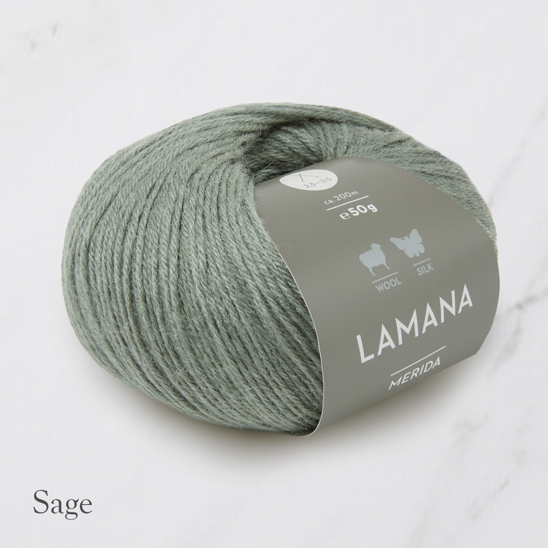 Merida (50% wool, 25% silk, 25% polyamide)