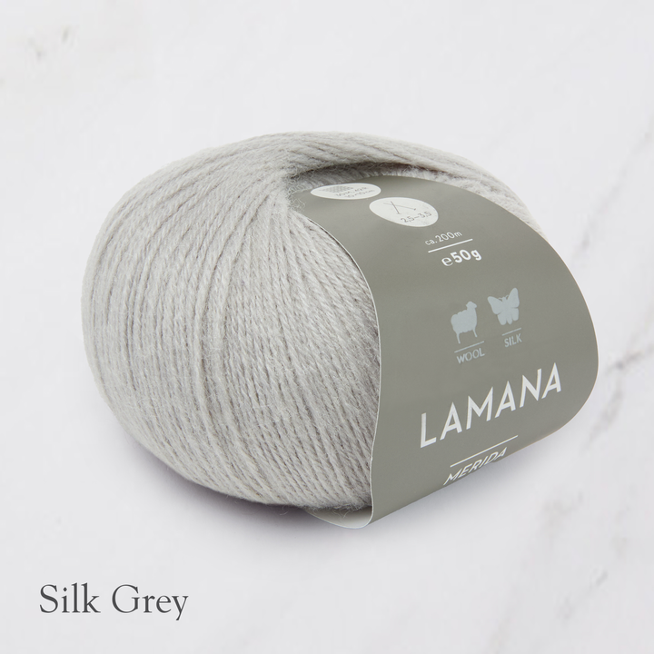 Merida (50% wool, 25% silk, 25% polyamide)