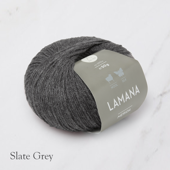 Merida (50% wool, 25% silk, 25% polyamide)