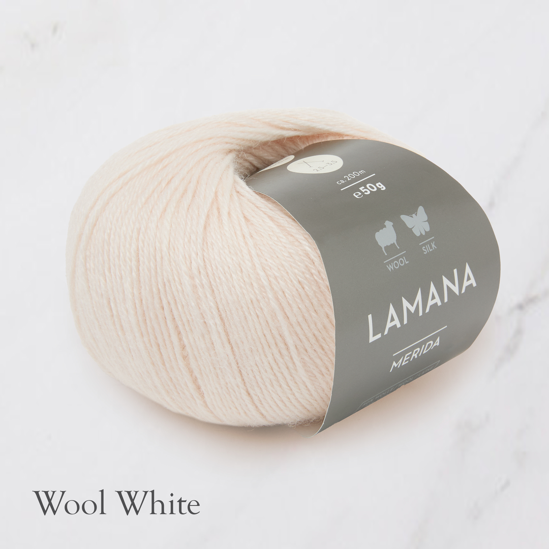 Merida (50% wool, 25% silk, 25% polyamide)
